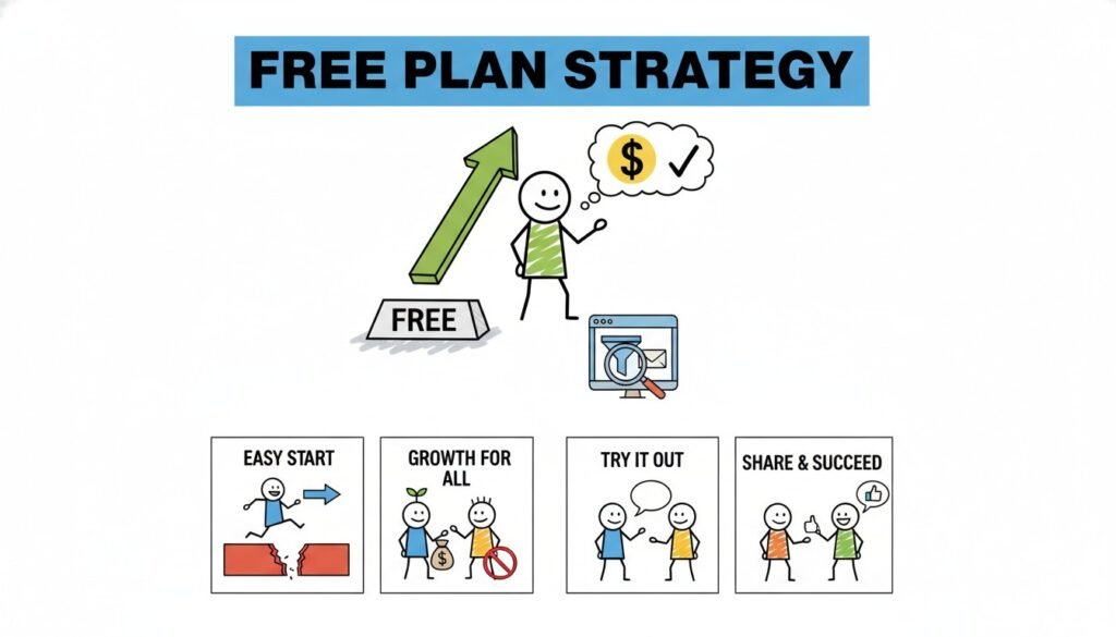 Systeme.io free plan strategy for recurring commission