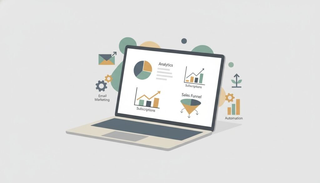 Systeme.io affiliate program review with recurring commissions and ROI analysis